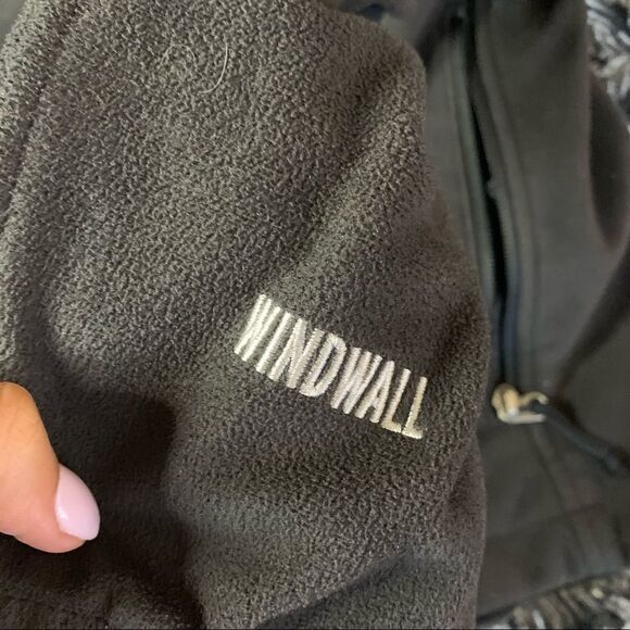 The North Face Woman Fleece Windwall Jacket small - Picture 4 of 7